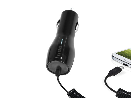Kaufuniversum - SBS Akkuladegerät für Auto Micro-USB 1.000 mAh