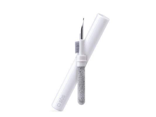 Kaufuniversum - SBS 3-in-1-Reinigungsset für Ohrhörer mit Metallspitze, Bürste und Mini-Staubwedel