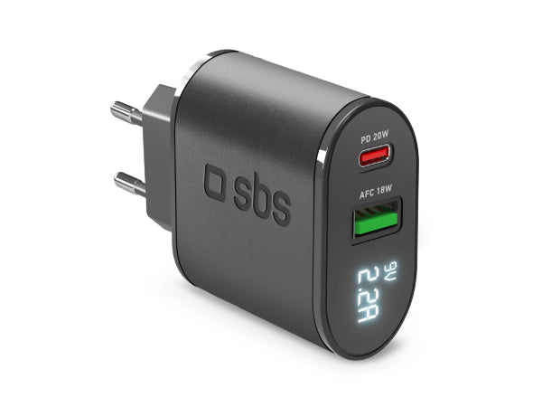 Kaufuniversum - SBS 20W-Ladegerät – Power Delivery-Ladung und LCD-Bildschirm
