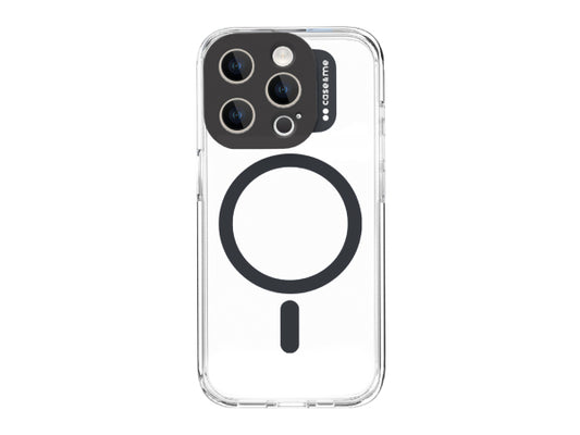 Kaufuniversum - CASEME Transparente Hülle, kompatibel mit MagSafe-Aufladung für iPhone 15 Pro Max