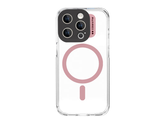 Kaufuniversum - CASEME Transparente Hülle, kompatibel mit MagSafe-Aufladung für iPhone 15 Pro Max