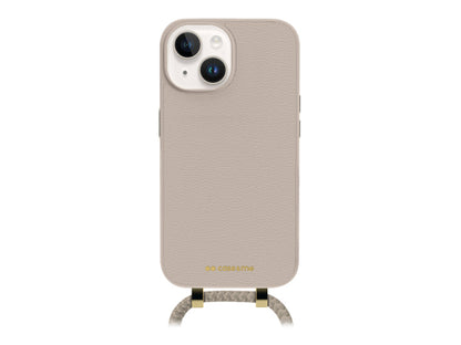 CASEME Lola Case – Cover mit abnehmbarem Umhängeriemen für iPhone 15