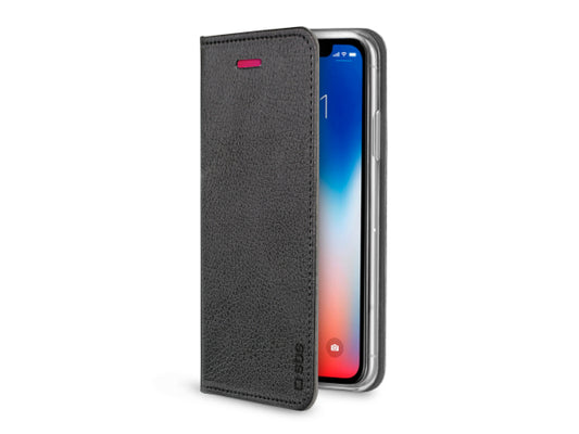Kaufuniversum - SBS Handyhülle im Buch-Style für iPhone XS/X