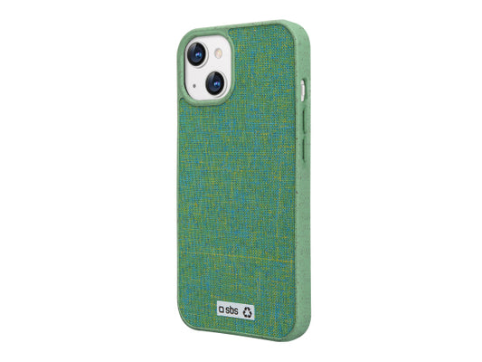 Kaufuniversum - SBS Farbiges Cover aus recyceltem Kunststoff R-PET für iPhone 13 Mini