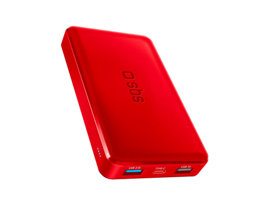 Kaufuniversum - SBS Powerbank fast charge mit 10.000 mAh und 2 USB