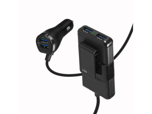 Kaufuniversum - SBS Auto-Ladegerät mit 4 USB Anschlüssen 7000 mAh