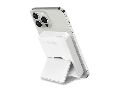 SBS Magnetische kabellose 5000-mAh-Powerbank mit Standfunktion