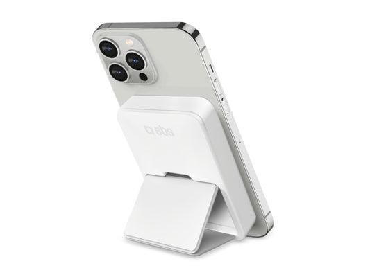 Kaufuniversum - SBS Magnetische kabellose 5000-mAh-Powerbank mit Standfunktion