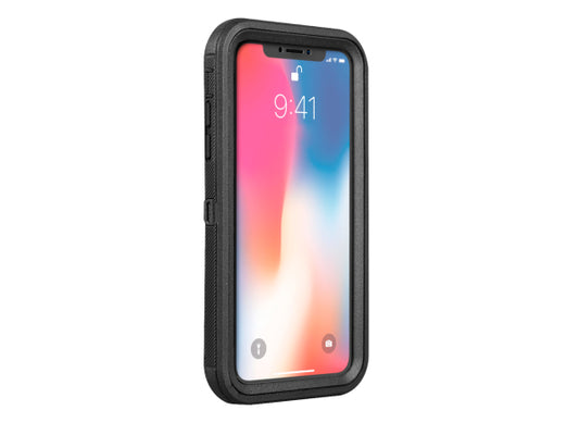 Kaufuniversum - SBS Cover Unbreakable mit Gürtelclip für iPhone XS/X