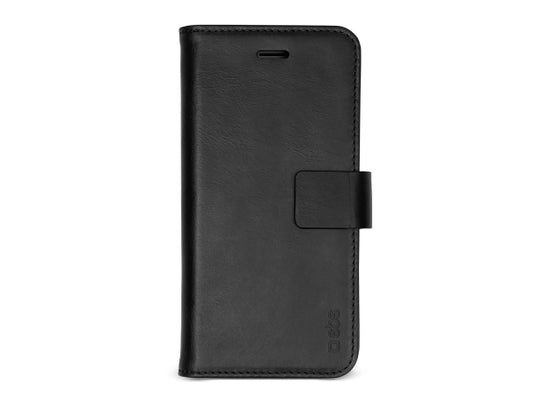 Kaufuniversum - SBS Klapphülle aus echtem Leder für iPhone 11 Pro Max