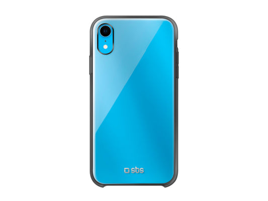 Kaufuniversum - SBS Cover aus Aluminium und Hartglas für iPhone XR