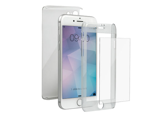 Kaufuniversum - SBS Hülle Crystal 360° für iPhone 8 / 7
