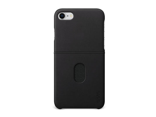 Kaufuniversum - SBS Hartcover aus Echtleder für iPhone 8/7/6s/6