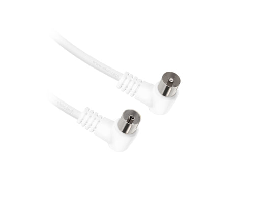 Kaufuniversum - EKON 75dB Antennenkabel mit abgewinkelten Steckern