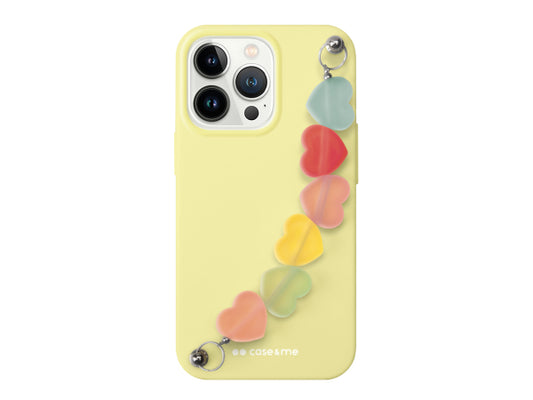Kaufuniversum - CASEME iPhone 13 Pro Hülle mit herzförmiger Kette