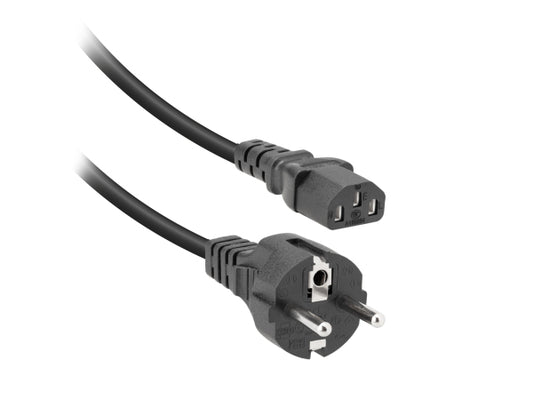 Kaufuniversum - EKON Schuko-Netzkabel mit IEC-Stecker