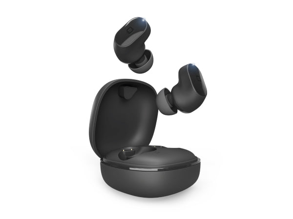 Kaufuniversum - SBS Ohrhörer TWS Water resistant IPX4 mit Touch-Bedienung, Ladeetui, Sprachassistenzfunktion, Kabel und Gummistöpsel im Lieferumfang enthalten