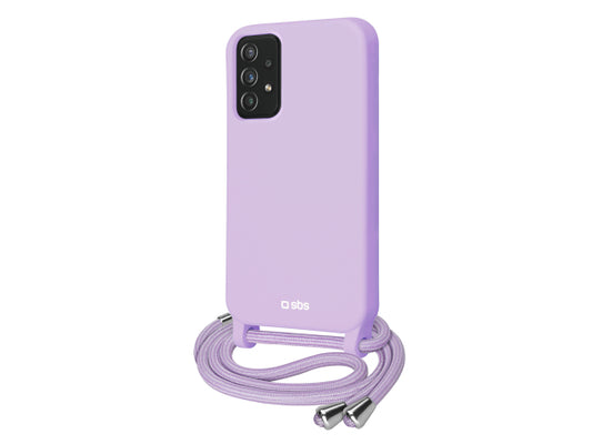 Kaufuniversum - SBS Farbiges Riemen-Halsband-Cover für Samsung Galaxy A72