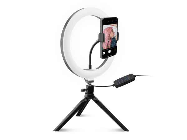 Kaufuniversum - SBS Stativ Selfie Ring Light 20cm