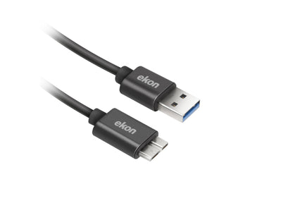 EKON USB 3.0 Typ A Stecker - Micro USB Typ B Stecker Kabel