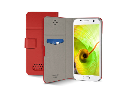 Kaufuniversum - SBS Hülle Bookslim Universal für Smartphones bis zu 5''