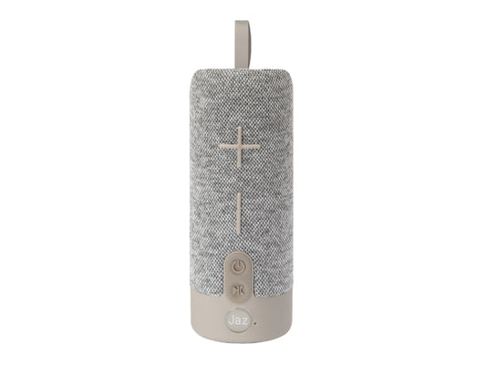 Kaufuniversum - JAZ Tall 10 Watt - True Wireless Stereo Lautsprecher mit mehreren Eingängen und Stoffbezug