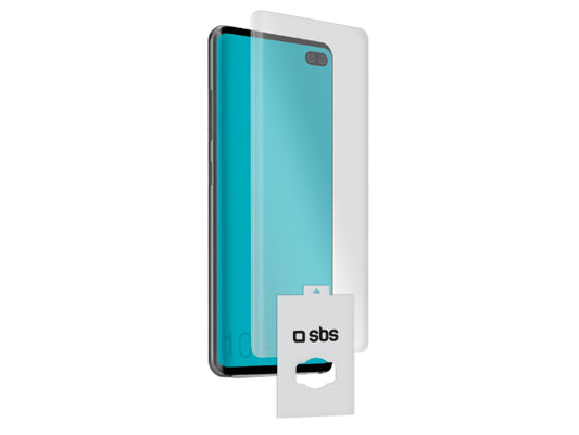 Kaufuniversum - SBS Schutzfilm mit Applikator für Samsung Galaxy S10+