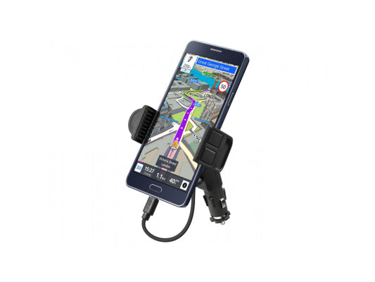 Kaufuniversum - SBS Autohalterung mit USB-Port für Smartphone bis 5,5"