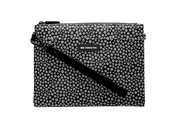 Kaufuniversum - CASEME Handtasche mit Trageriemen und Reißverschluss