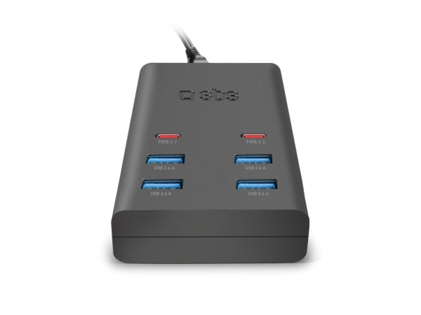 Kaufuniversum - SBS Ladestation mit 4 USB-A- und 2 USB-C-Ports