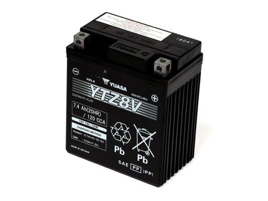 Kaufuniversum - YUASA AGM 12V/7.4Ah/120A LxBxH: 113 // 70 // 130 // S:0