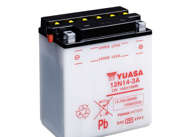 Kaufuniversum - YUASA Conventional 12V/15Ah/125A LxBxH: 134 // 89 // 166 // S:0