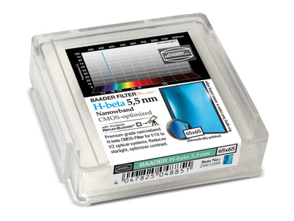 Baader Schmalband H-beta 5.5nm 65x65mm