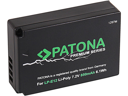 Patona Premium Akku Canon LP-E12