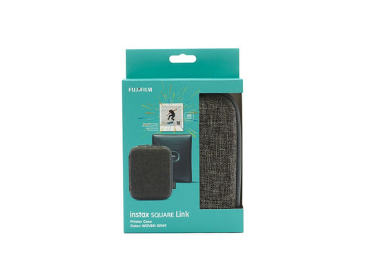 Fuji Instax SQ Link Printer Case Woven Gray