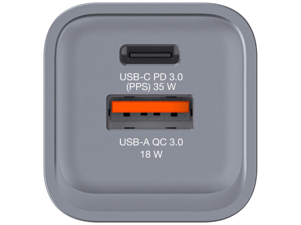 Kaufuniversum - Verbatim GaN 2 Port Charger 35W