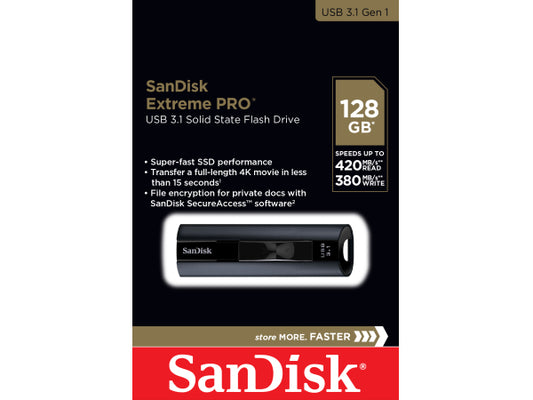 Sandisk Extreme PRO USB3.2 128GB 420MB/s