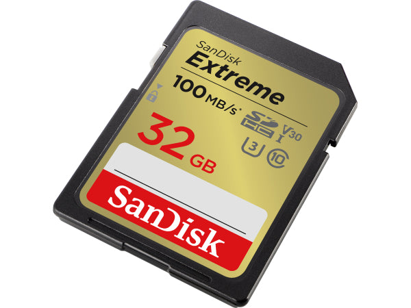 Kaufuniversum - SanDisk Extreme 100MB/s SDHC 32GB 2-Pack