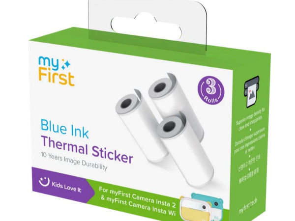 Kaufuniversum - myFirst Thermal Sticker White Blue Ink