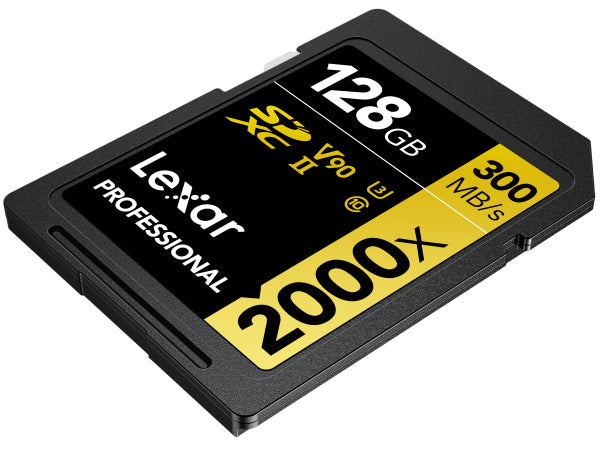 Kaufuniversum - Lexar 2000x UHS-II SDXC 128GB Gold