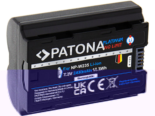 Patona Platinum Akku Fuji NP-W235