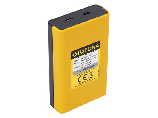 Patona Ladeg. Dual USB Panasonic BLK-22