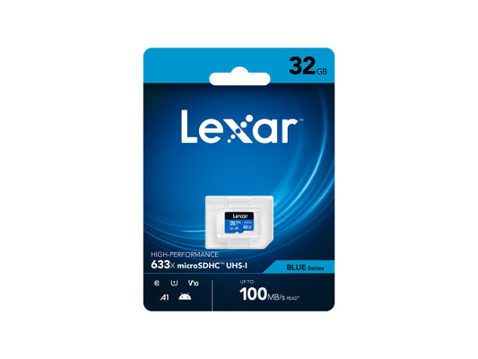 Lexar micro SDHC 100MB/s 32GB Blue o.A