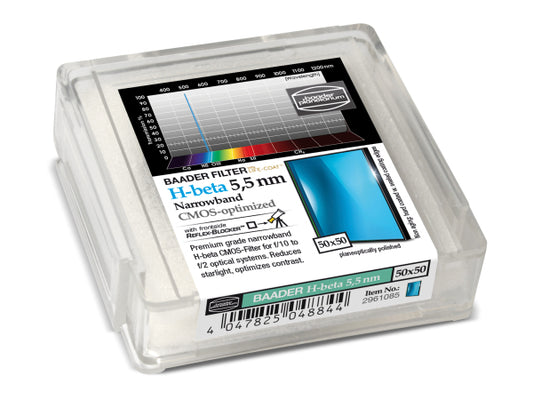 Baader Schmalband H-beta 5.5nm 50x50mm