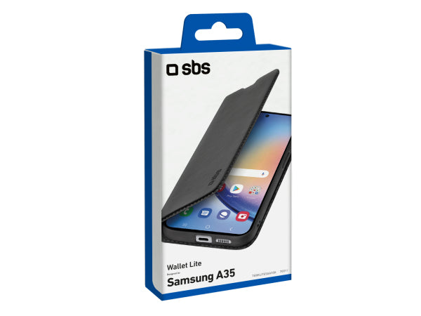 Kaufuniversum - SBS Bookcase Wallet Lite-Hülle für Samsung Galaxy A35