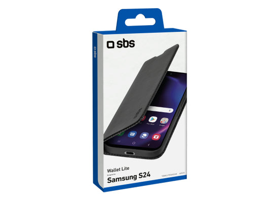 SBS Bookcase Wallet Lite-Hülle für Samsung Galaxy S24