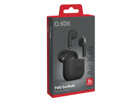 SBS TWS-Ohrhörer mit Ladecase 250 mAh