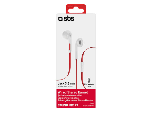 Kaufuniversum - SBS Stereo-Ohrhörer mit Kabel: Studio Mix 99
