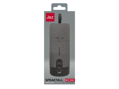JAZ Tall 10 Watt - True Wireless Stereo Lautsprecher mit mehreren Eingängen und Stoffbezug