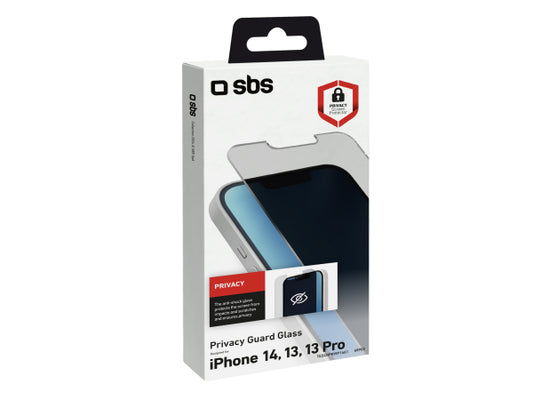 SBS Bildschirmschutz aus Glas Full Cover Privacy
